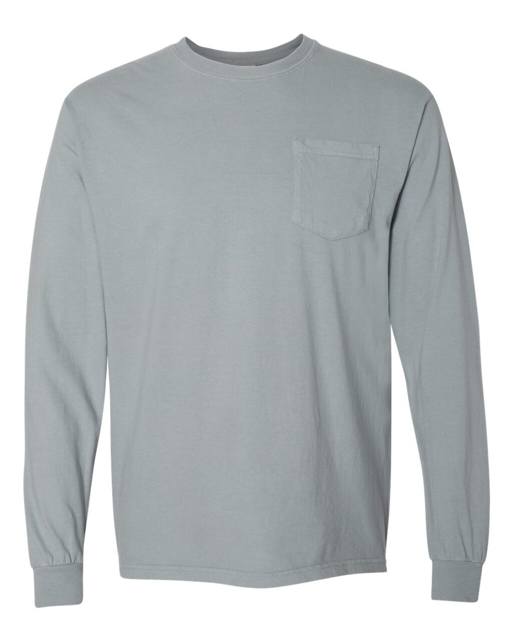 Comfort Colors® Garment-Dyed Heavyweight Long Sleeve Pocket T-Shirt
